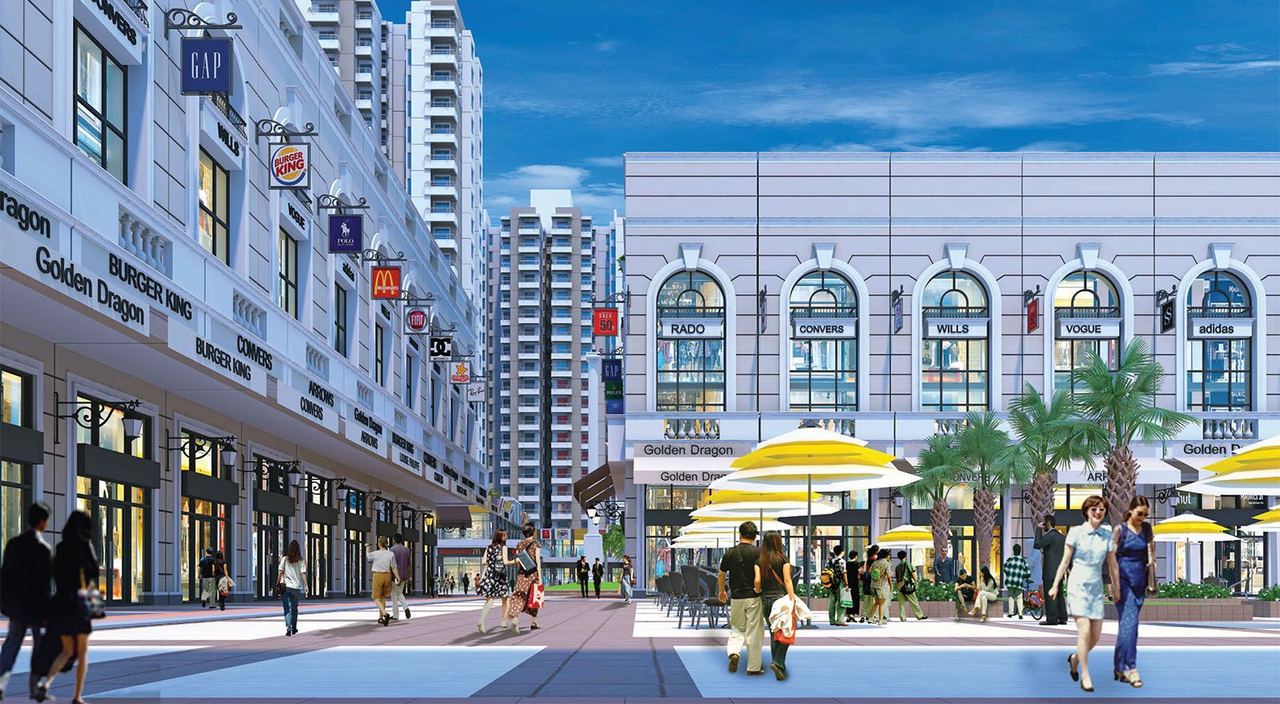 Imperia Shopping Central — project view