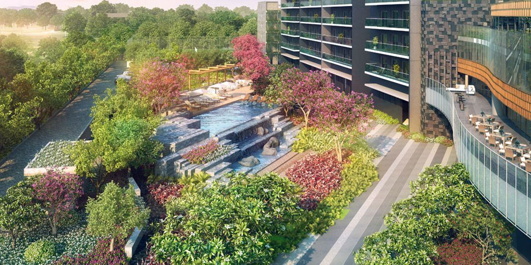 Krisumi Waterfall Residences — project view