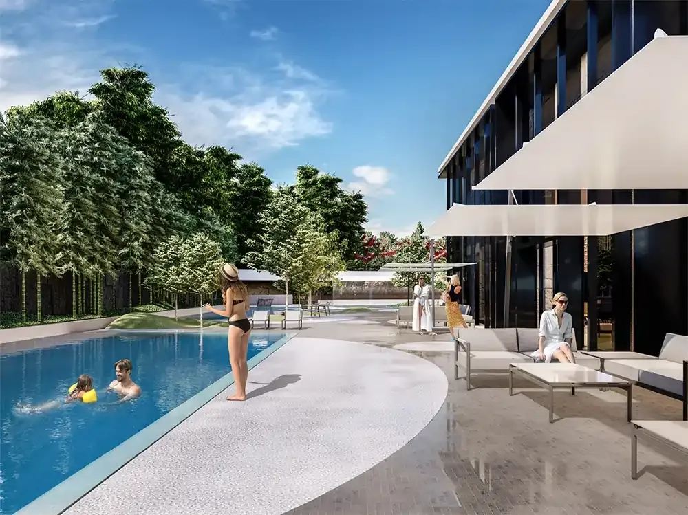 Krisumi Waterfall Suites 2 — project view